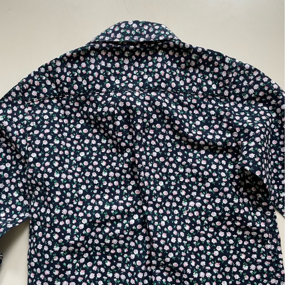 Gap Kids 3T Boys Linen Floral Button Down Shirt - Picture 7 of 10